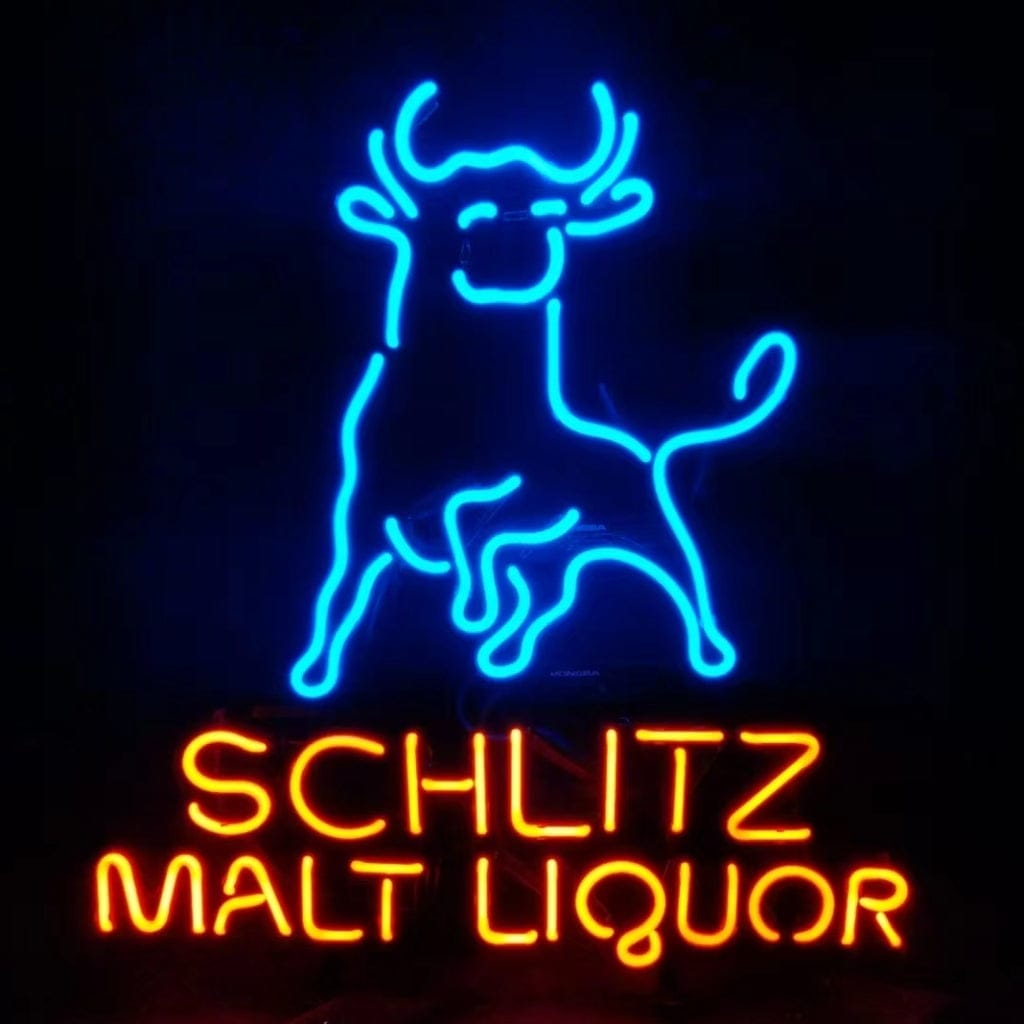 Neon Signs Land Neon Signs Schlitz Malt Liquor Neon Signs
