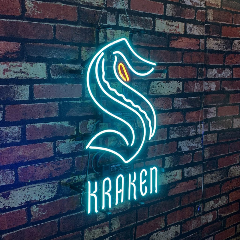 Neon Signs Land Neon Signs Seattle Kraken Neon Light Sign