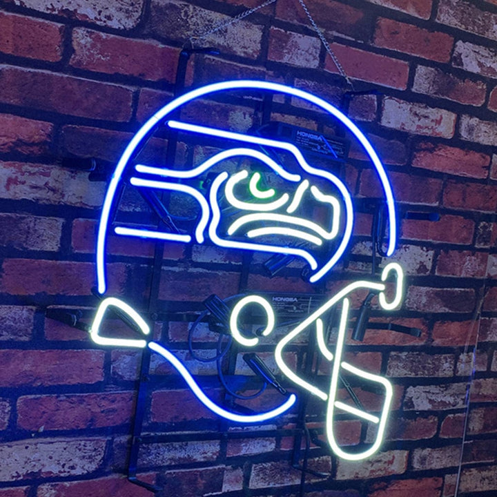Neon Signs Land Neon Signs Seattle Seahawks Helmet Neon Signs Light