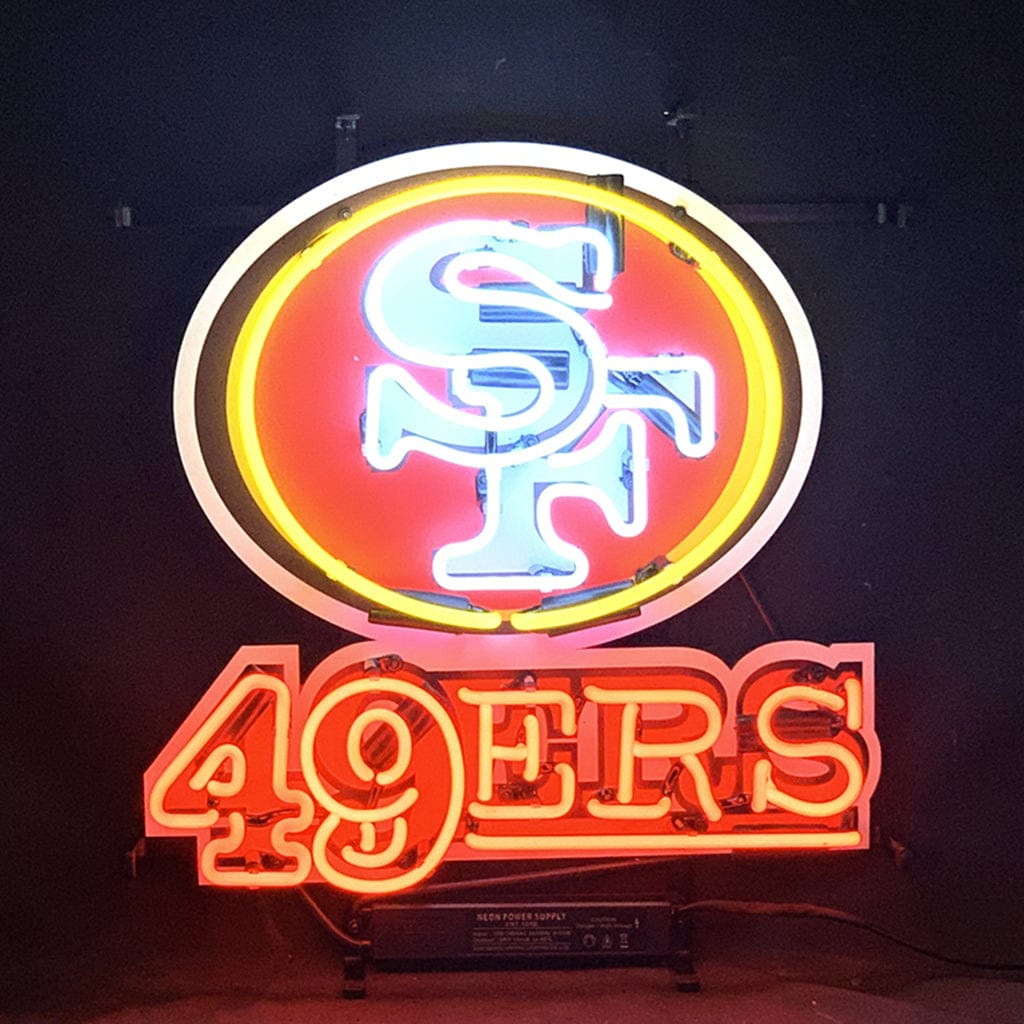 Neon Signs Land Neon Signs SF San Francisco 49 ERS Neon Signs Light