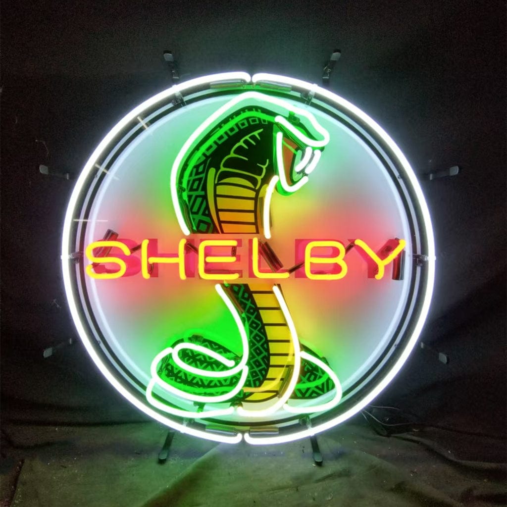 Neon Signs Land Neon Signs Shelby Cobra Car Logo Neon Signs