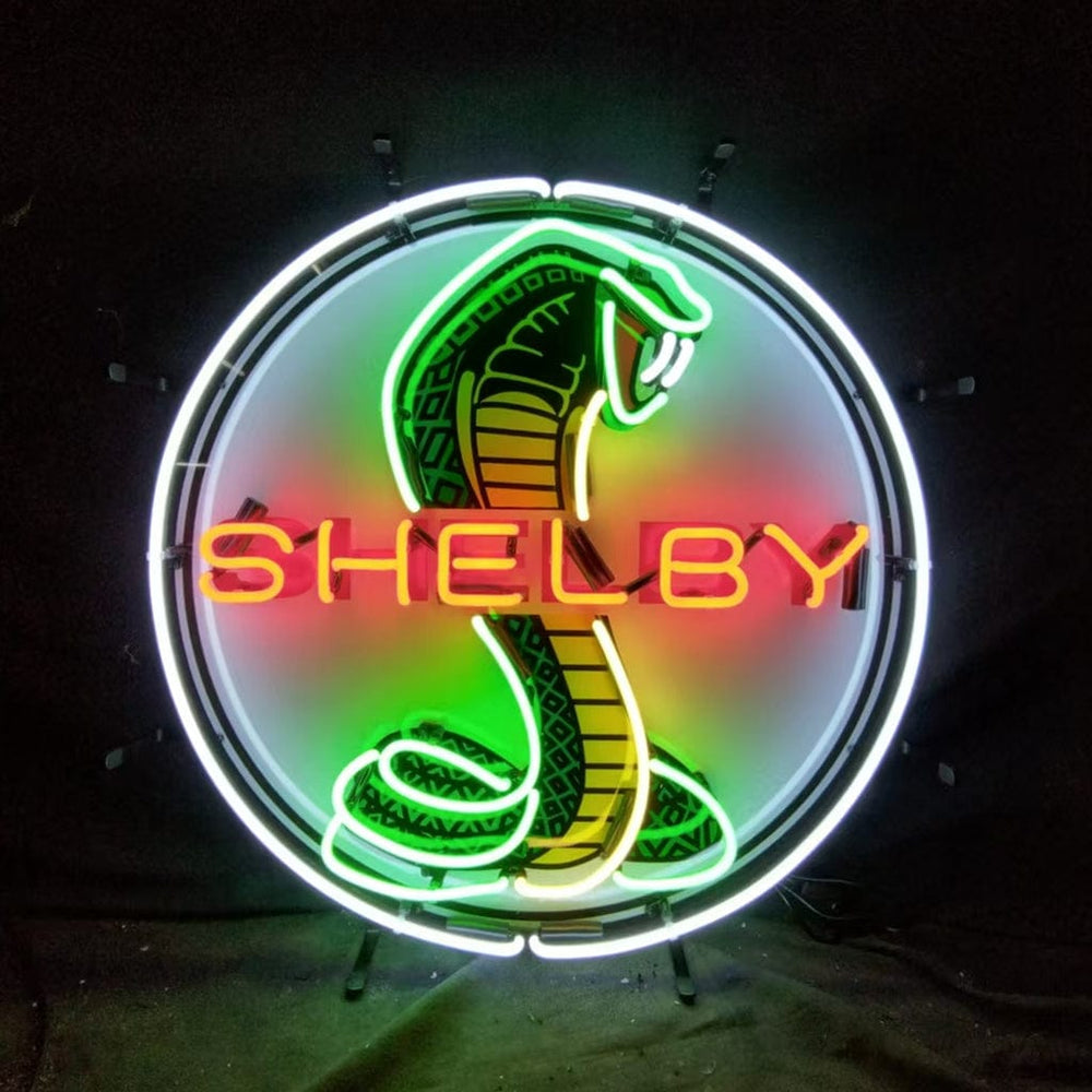 Neon Signs Land Neon Signs Shelby Cobra Car Logo Neon Signs