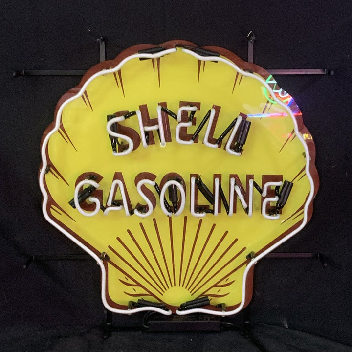 Neon Signs Land Neon Signs Shell Gasoline Neon Signs Light