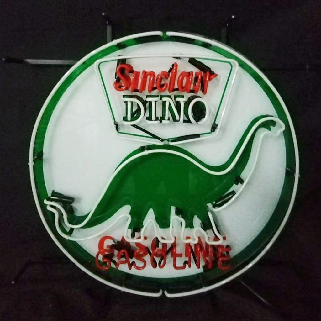 Neon Signs Land Neon Signs Sinclair Dino Gasoline Neon Signs Light