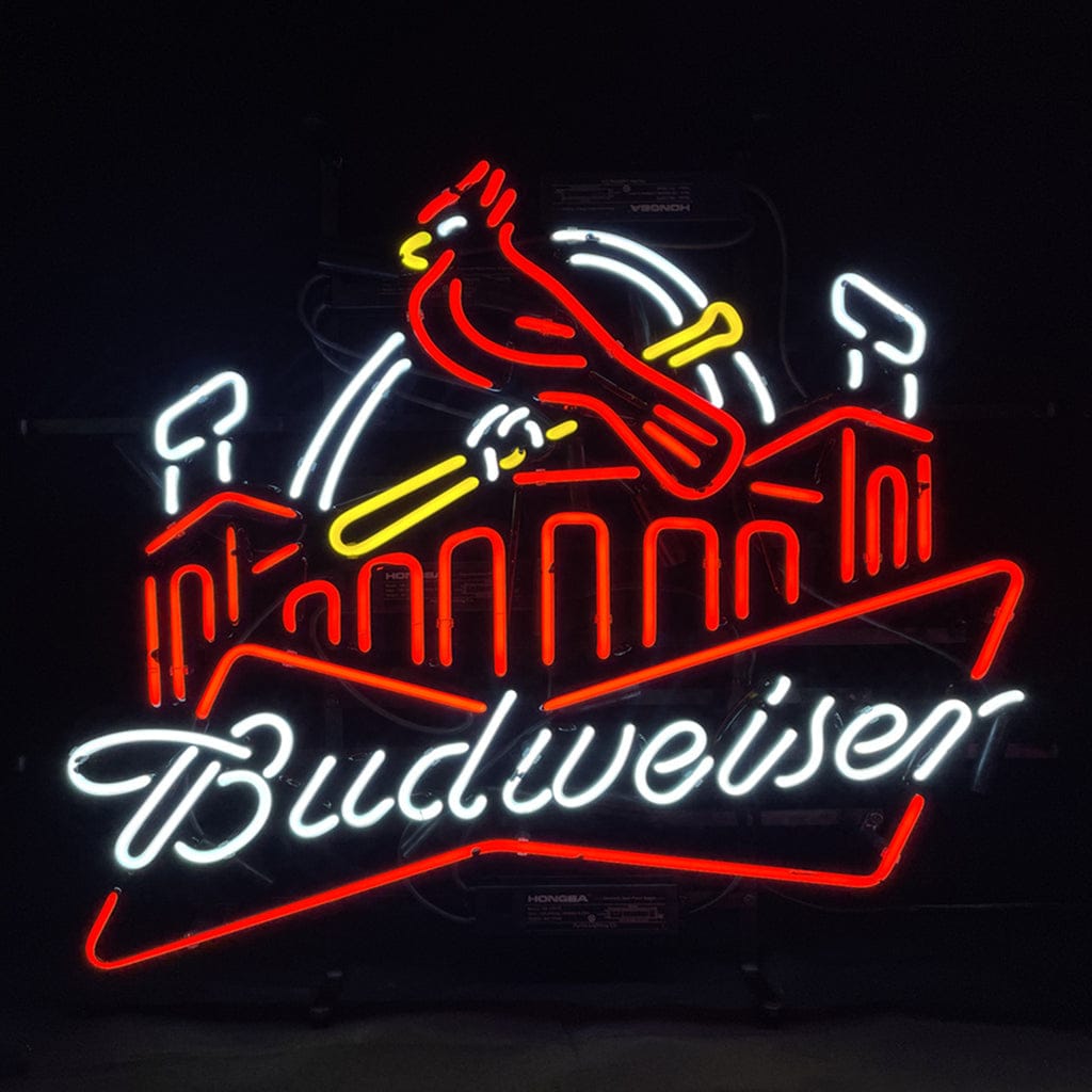 Neon Signs Land Neon Signs St.Louis Cardinals Stadium Budweiser Neon Signs Light