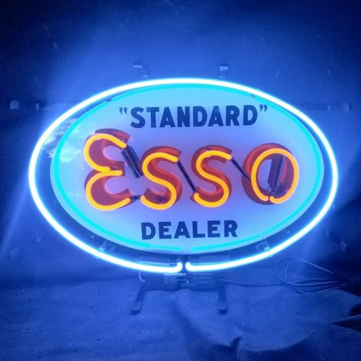 Neon Signs Land Neon Signs Standard Esso Dealer Neon Signs Light