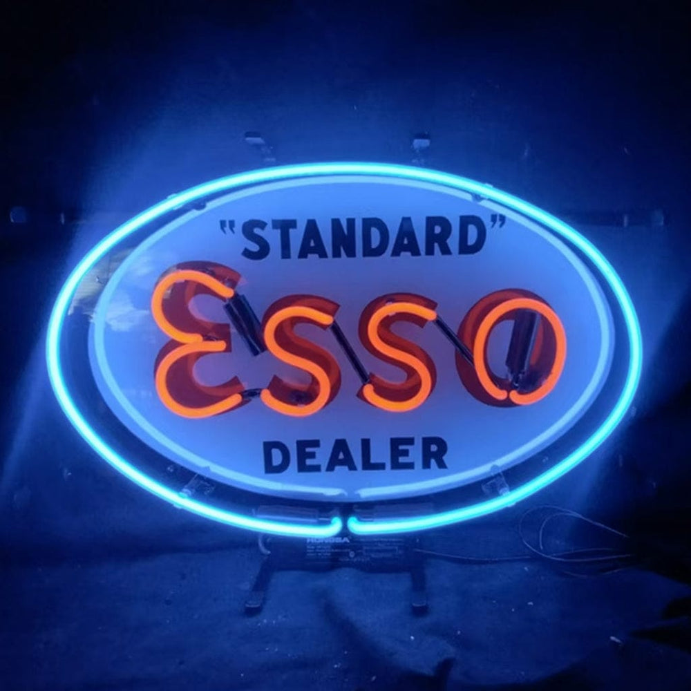 Neon Signs Land Neon Signs Standard Esso Dealer Neon Signs Light