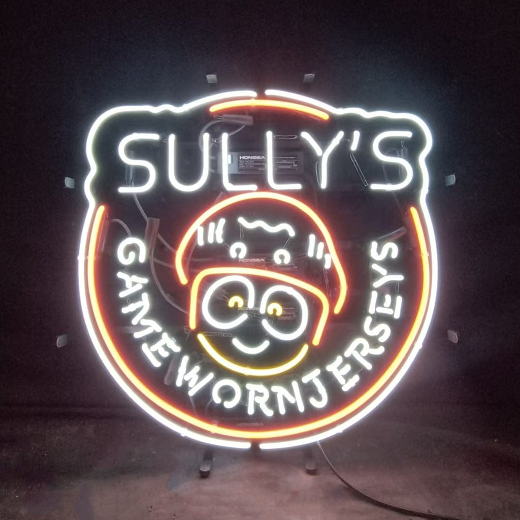 Neon Signs Land Neon Signs Sully's Game Worn Jerseys Neon Signs