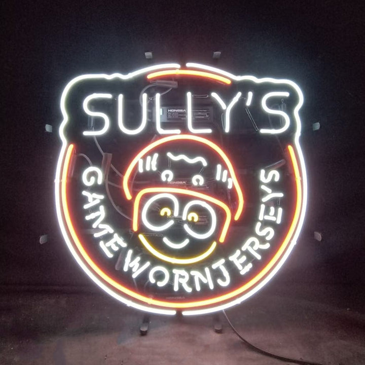Neon Signs Land Neon Signs Sully's Game Worn Jerseys Neon Signs