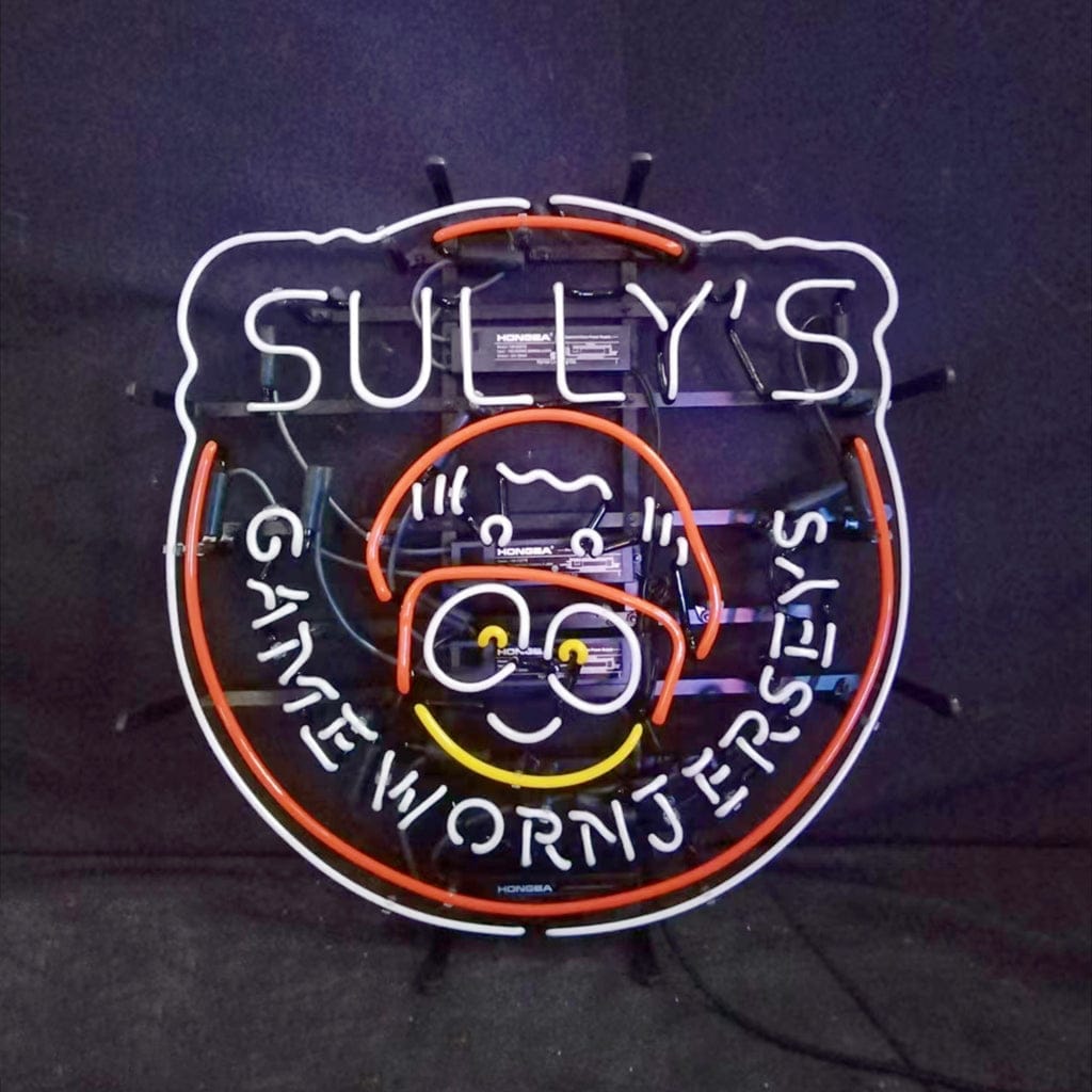 Neon Signs Land Neon Signs Sully's Game Worn Jerseys Neon Signs