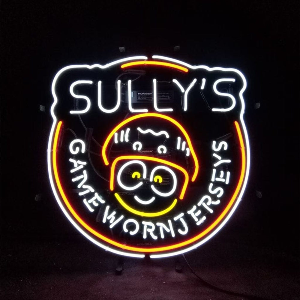 Neon Signs Land Neon Signs Sully's Game Worn Jerseys Neon Signs