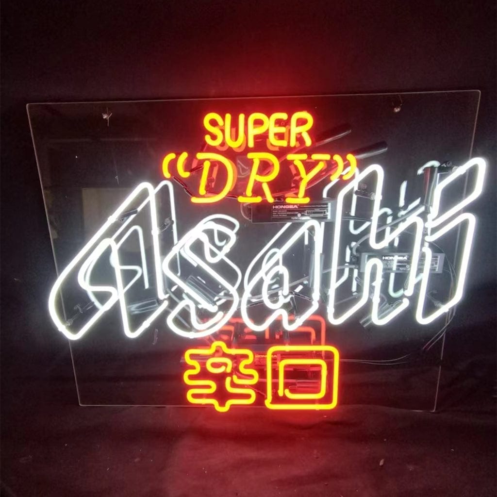 Neon Signs Land Neon Signs Super Dry Asahi 辛口 Beer Real Neon Sign
