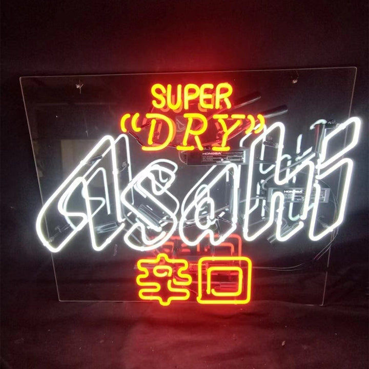 Neon Signs Land Neon Signs Super Dry Asahi 辛口 Beer Real Neon Sign