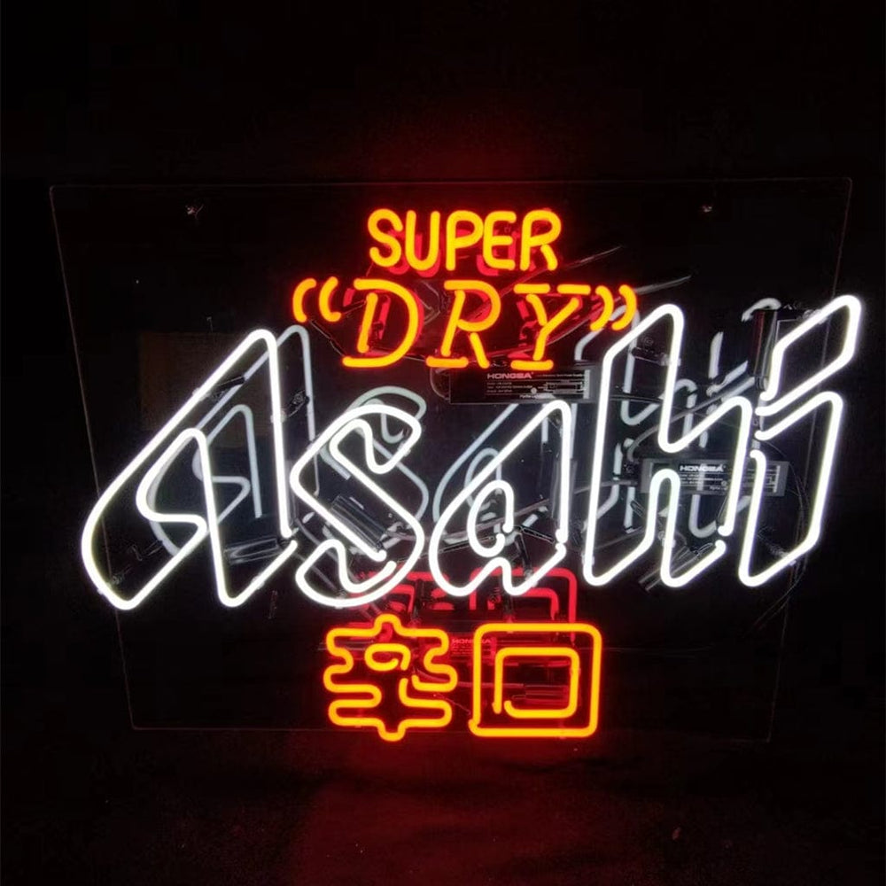 Neon Signs Land Neon Signs Super Dry Asahi 辛口 Beer Real Neon Sign
