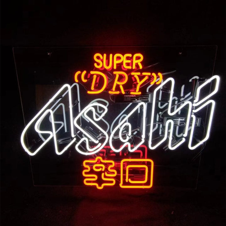 Neon Signs Land Neon Signs Super Dry Asahi 辛口 Beer Real Neon Sign