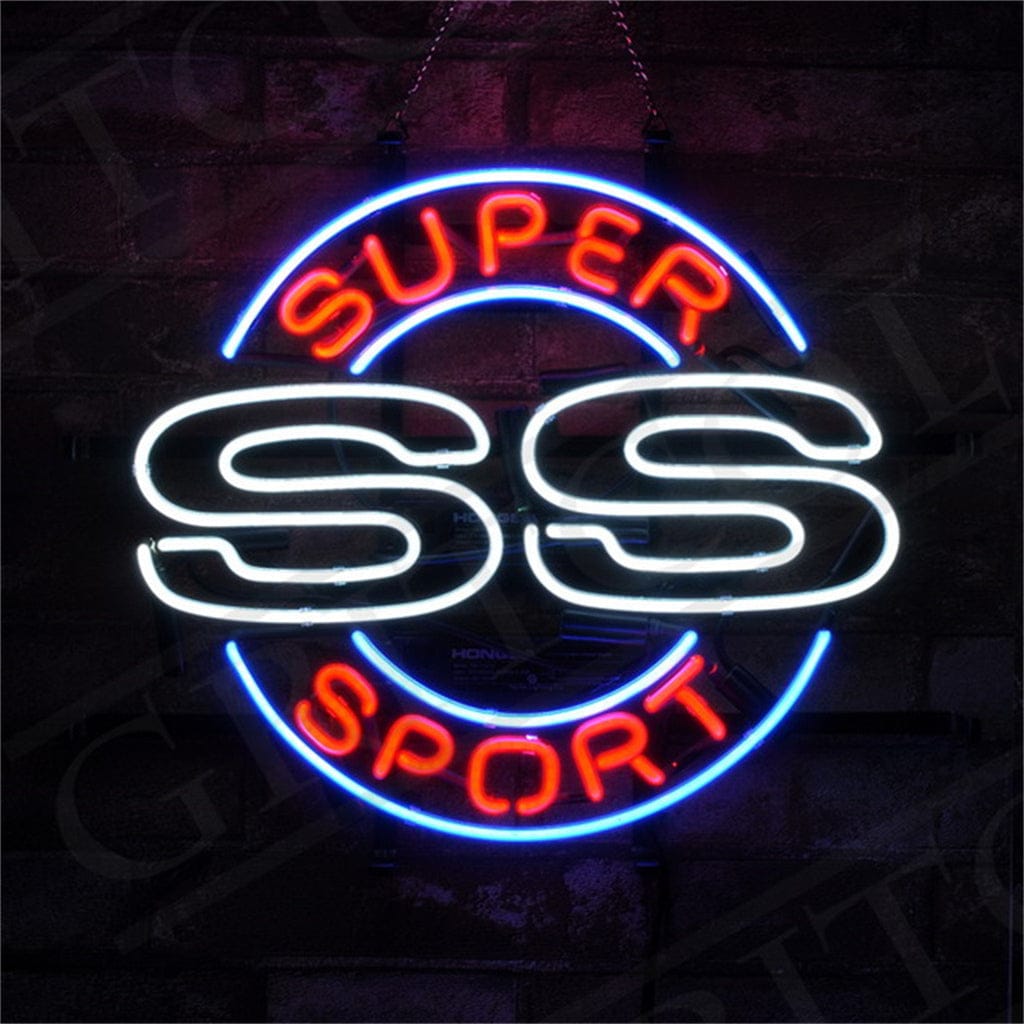 Neon Signs Land Neon Signs Super Sport SS Neon Signs Light