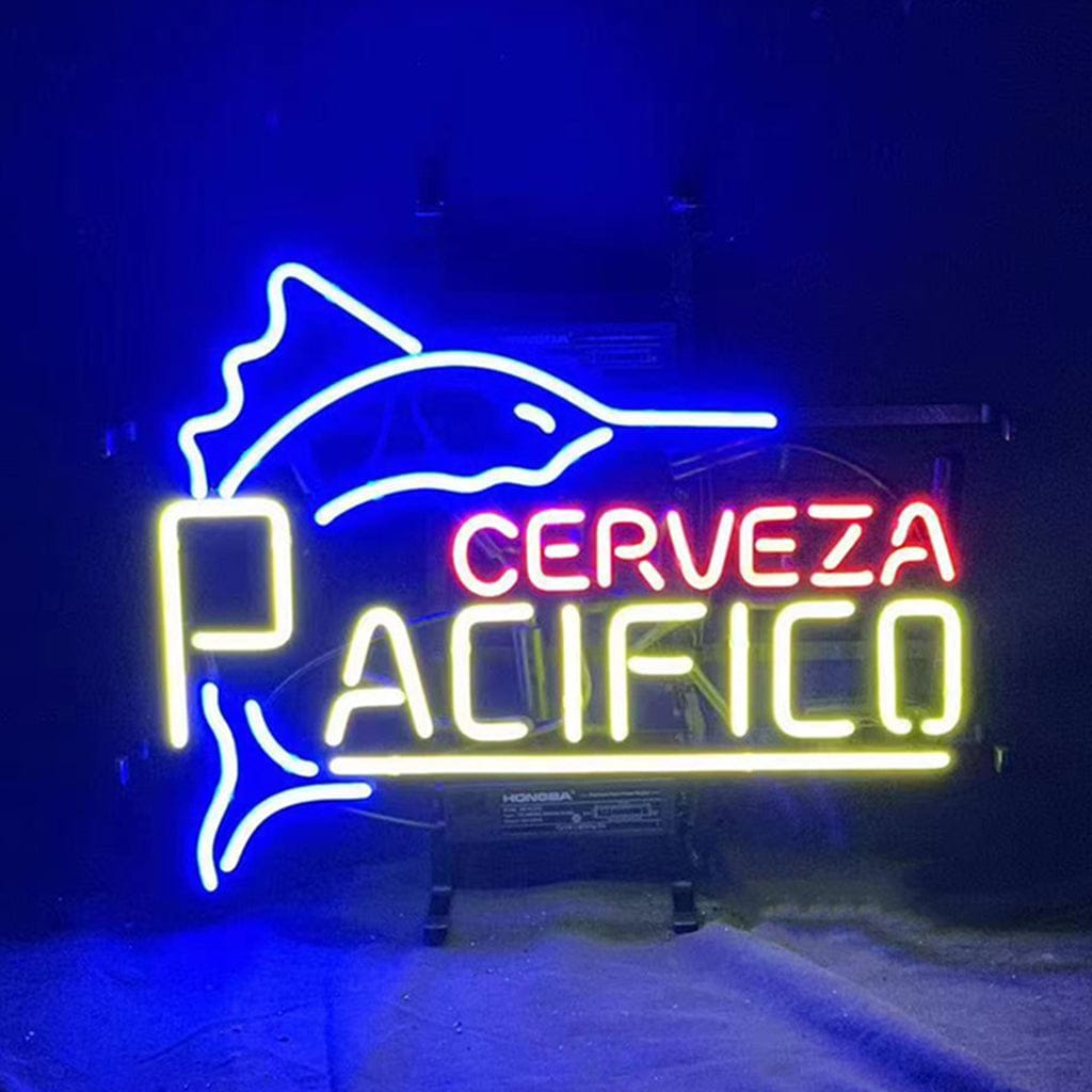 Neon Signs Land Neon Signs Swordfish Cerveza Pacifico Neon Signs Light