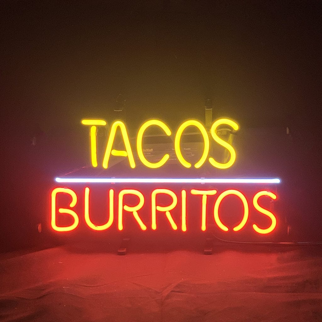 Neon Signs Land Neon Signs Tacos Burritos Neon Signs