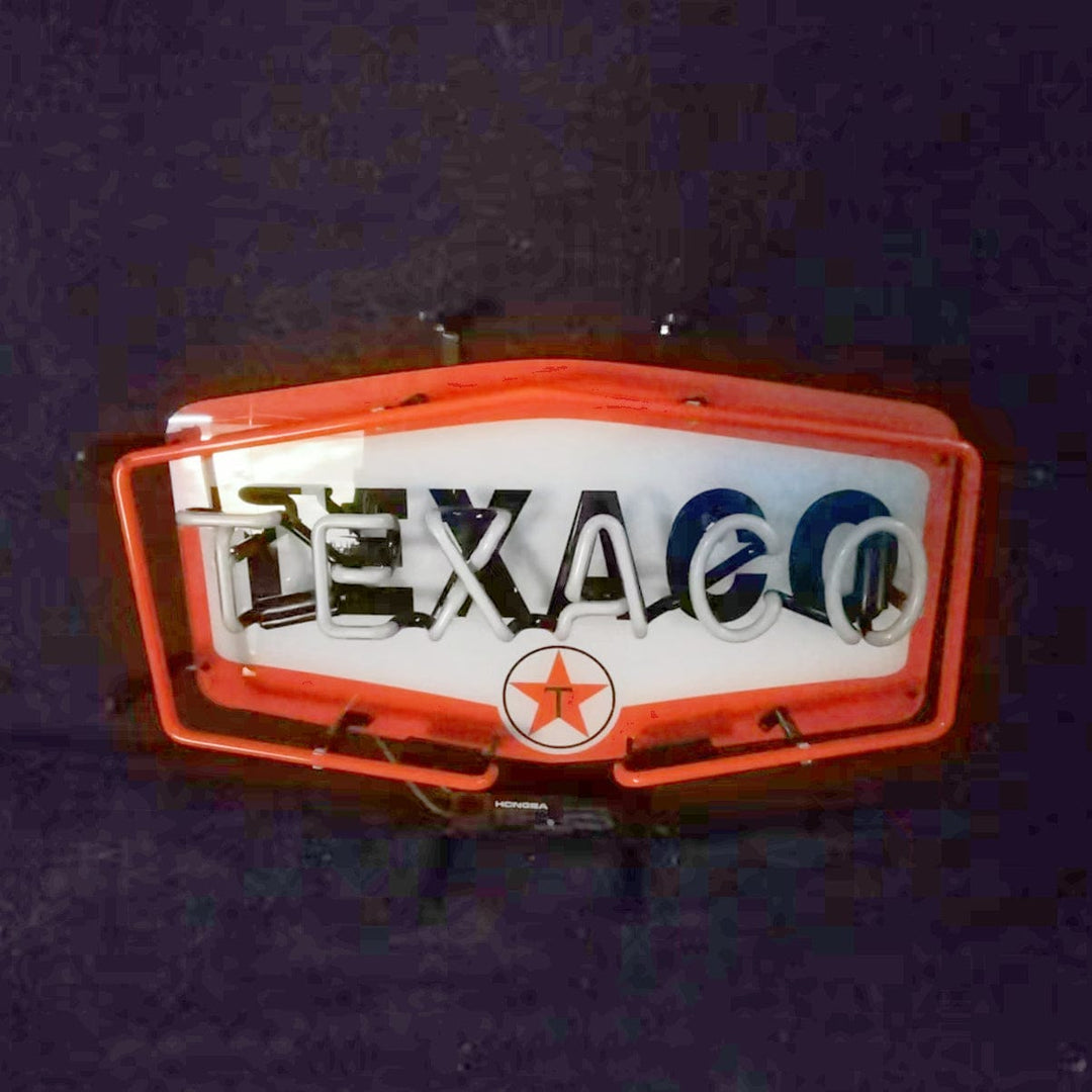 Neon Signs Land Neon Signs Texaco Gasoline Neon Light Sign