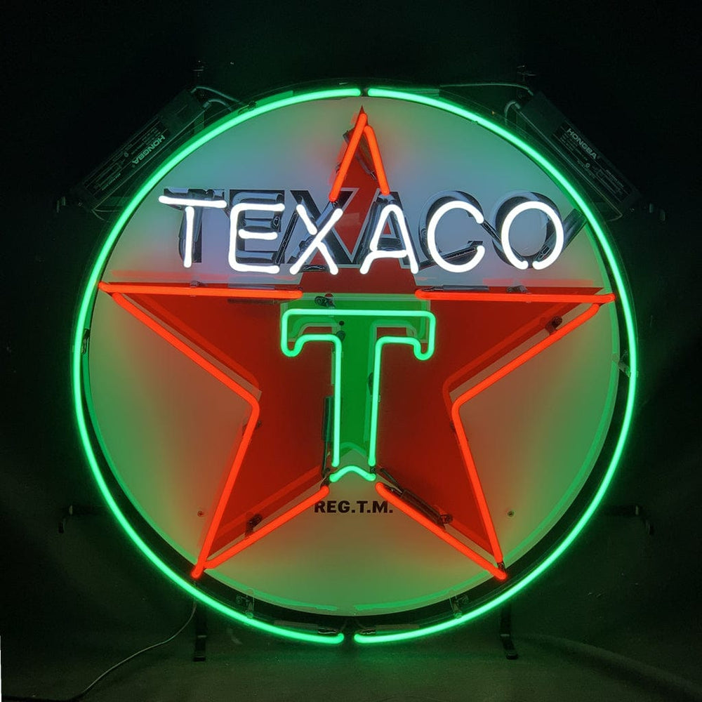 Neon Signs Land Neon Signs Texaco Gasoline Neon Signs Light