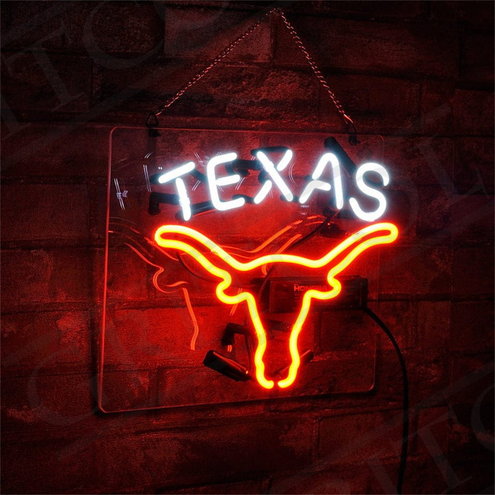 Neon Signs Land Neon Signs Texas Longhorn Neon Signs