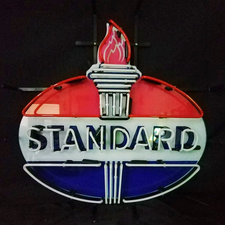 Neon Signs Land Neon Signs Torch with Standard Gasoline Neon Light Sign