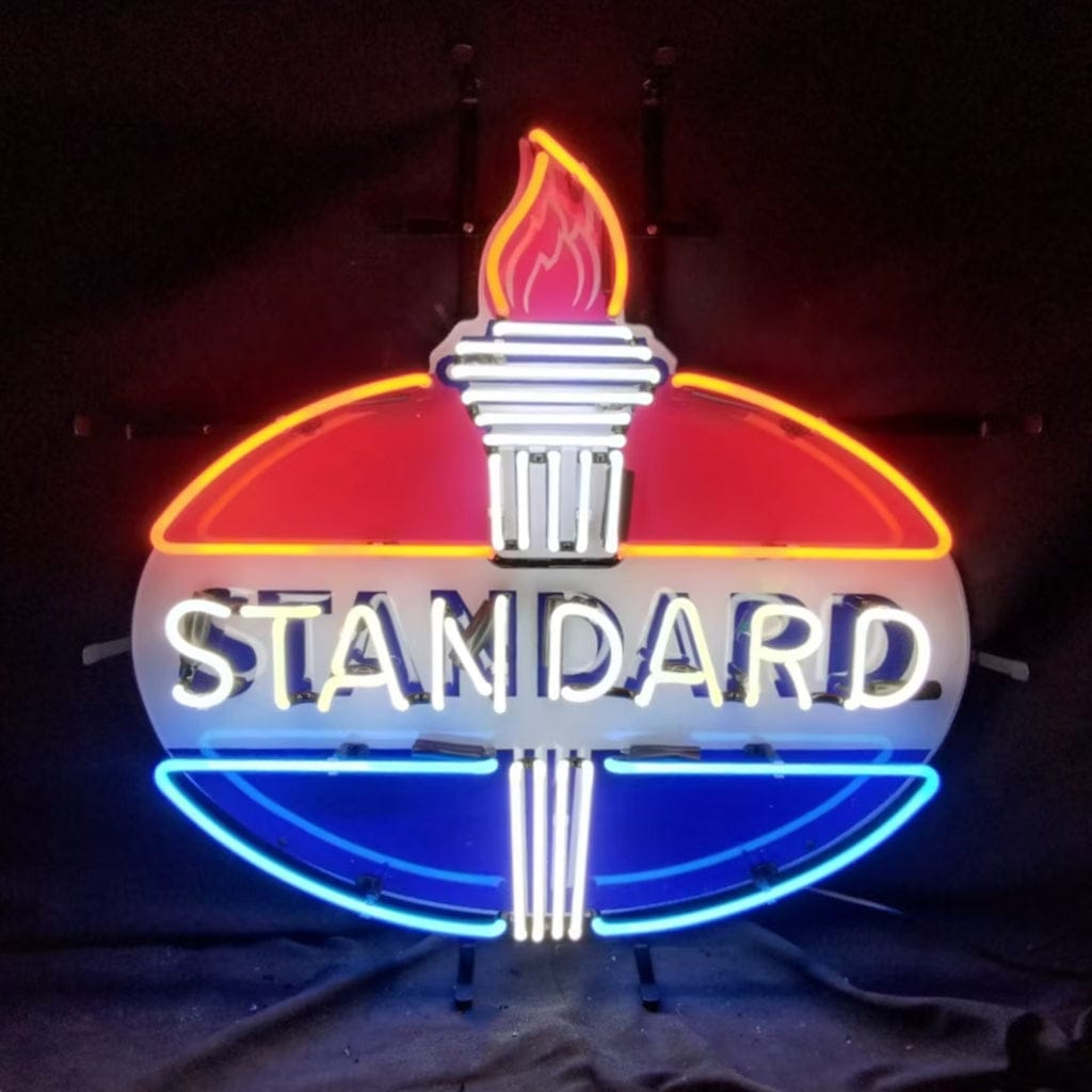 Neon Signs Land Neon Signs Torch with Standard Gasoline Neon Light Sign