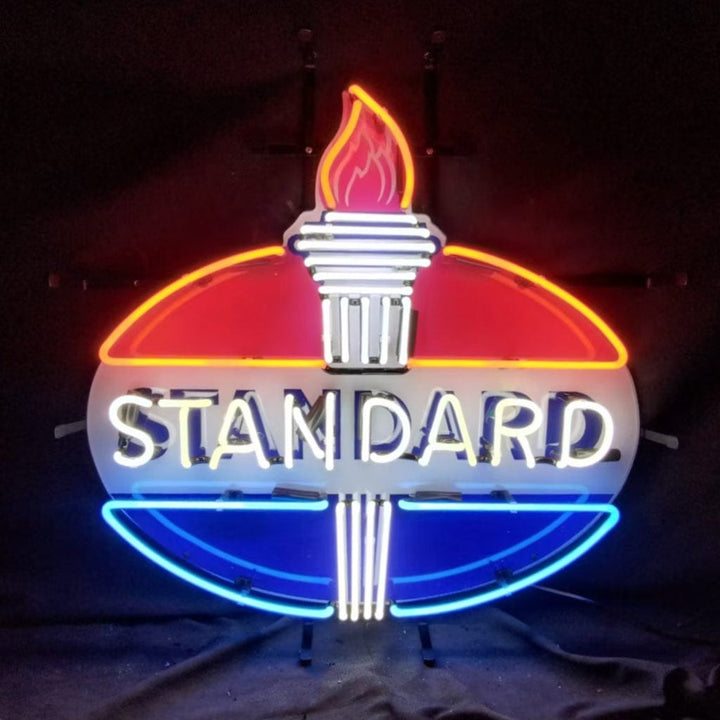 Neon Signs Land Neon Signs Torch with Standard Gasoline Neon Light Sign