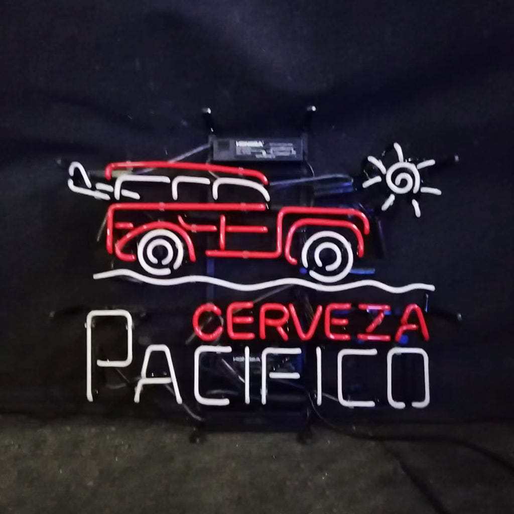 Neon Signs Land Neon Signs Truck Car Cerveza Pacifico Beer Neon Signs Light