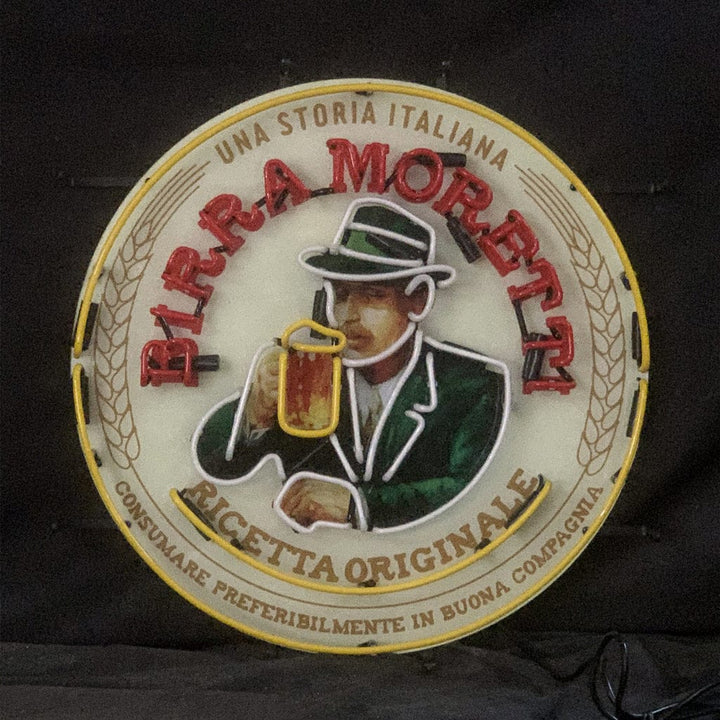 Neon Signs Land Neon Signs Una Storia Italiana Birra Moretti Ricetta Qriginale Neon Signs