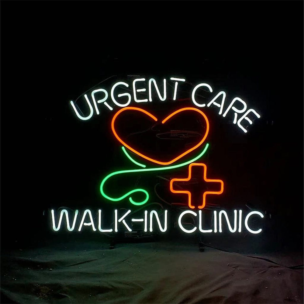 Neon Signs Land Neon Signs Urgent Care Walk in Clinic Neon Light Sign