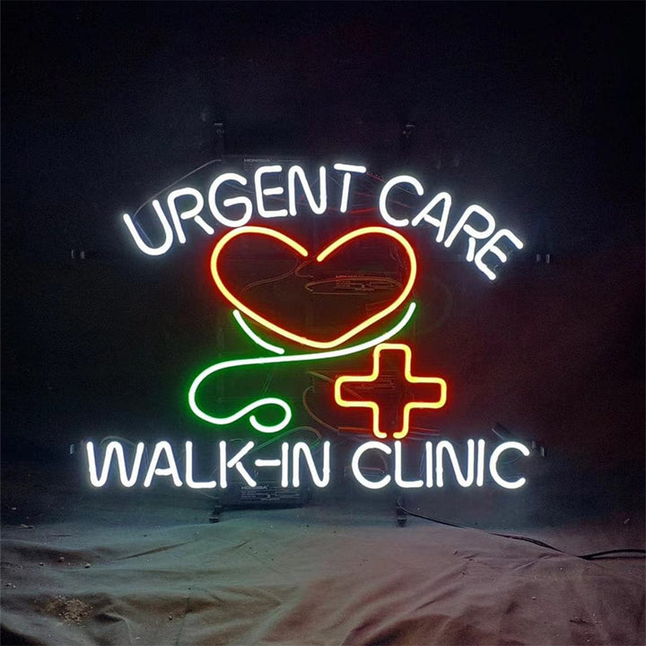 Neon Signs Land Neon Signs Urgent Care Walk in Clinic Neon Light Sign