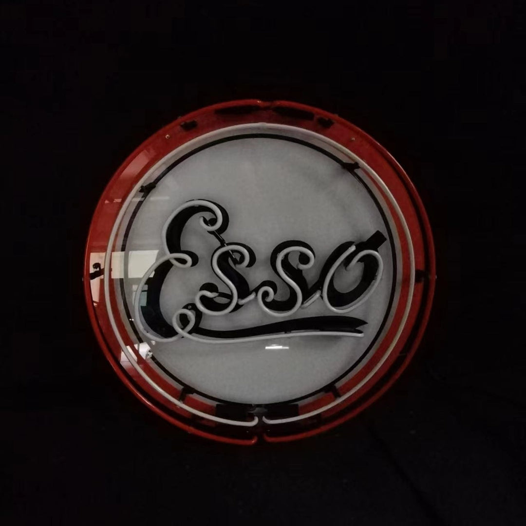 Neon Signs Land Neon Signs Vintage Style Esso Logo Neon Signs Light