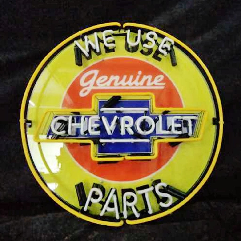 Neon Signs Land Neon Signs We Use Genuine Chevrolet Parts Neon Signs