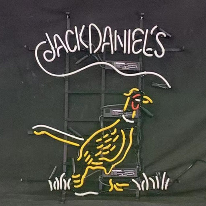 Neon Signs Land Neon Signs Whiskey Logo Jack Daniel's Pheasant Neon Signs Light