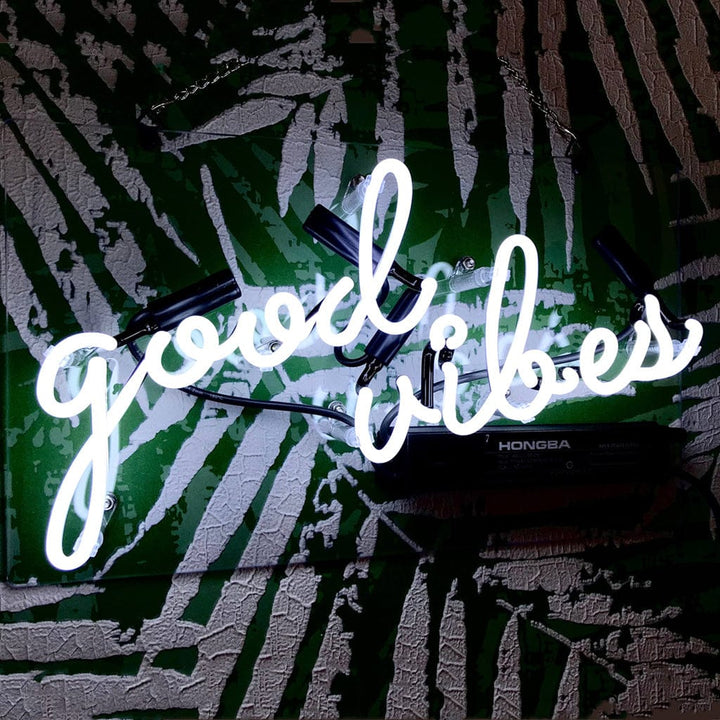 Neon Signs Land Neon Signs White Vibes Neon Signs