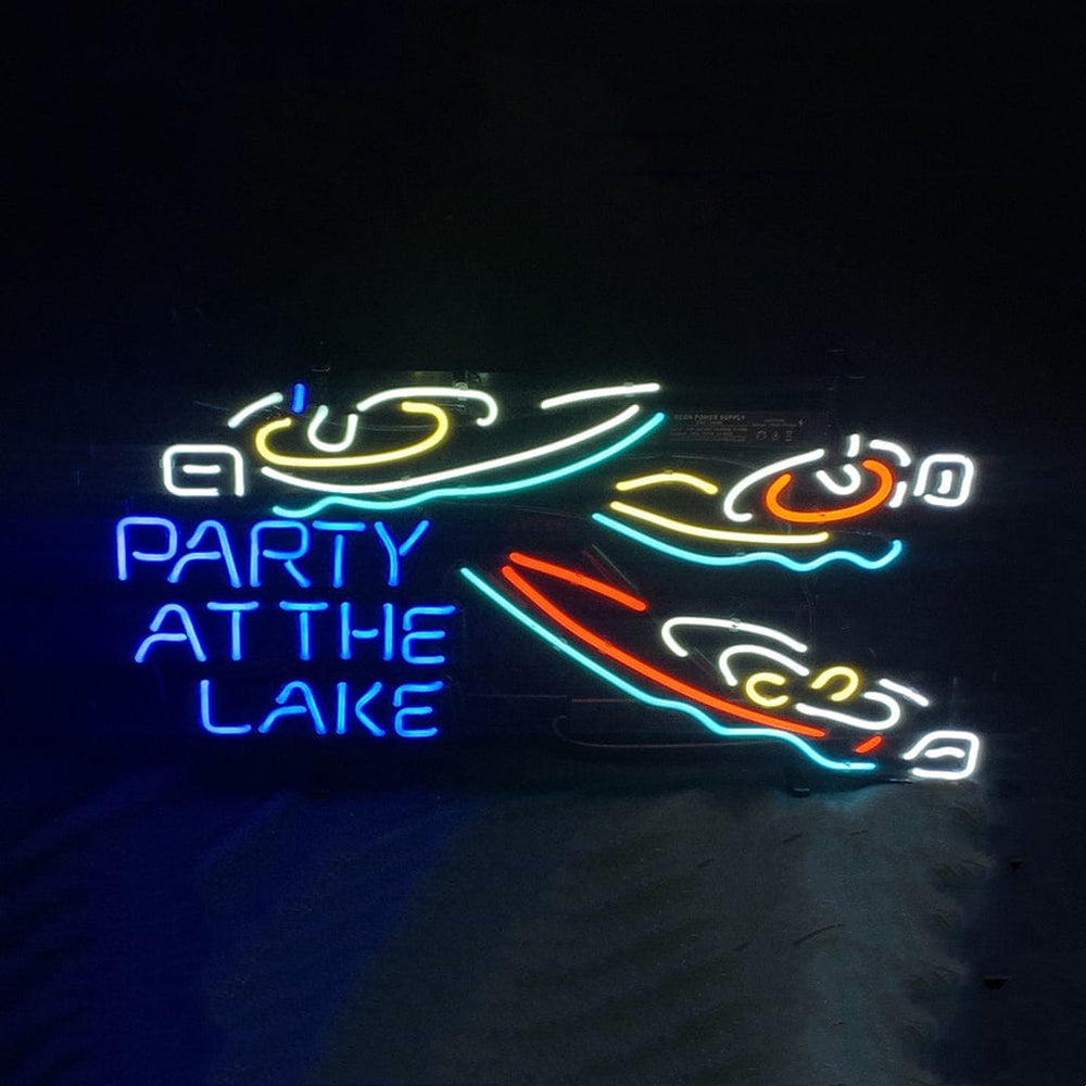 Neon Signs Land Neon Signs Yacht Party At The Lake Neon Signs
