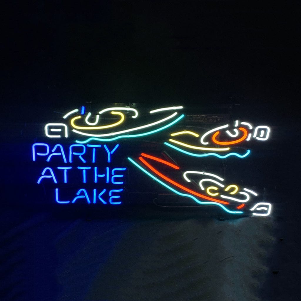 Neon Signs Land Neon Signs Yacht Party At The Lake Neon Signs