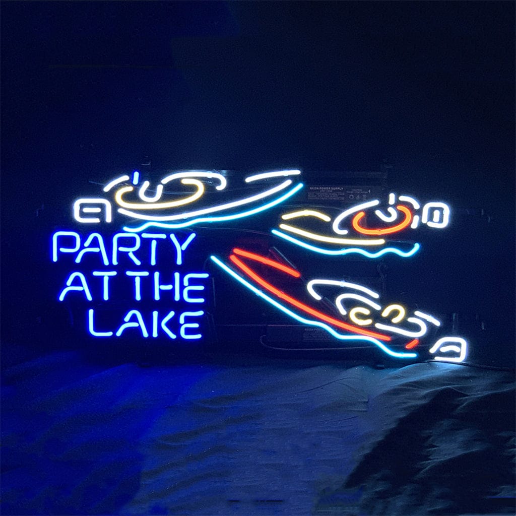 Neon Signs Land Neon Signs Yacht Party At The Lake Neon Signs