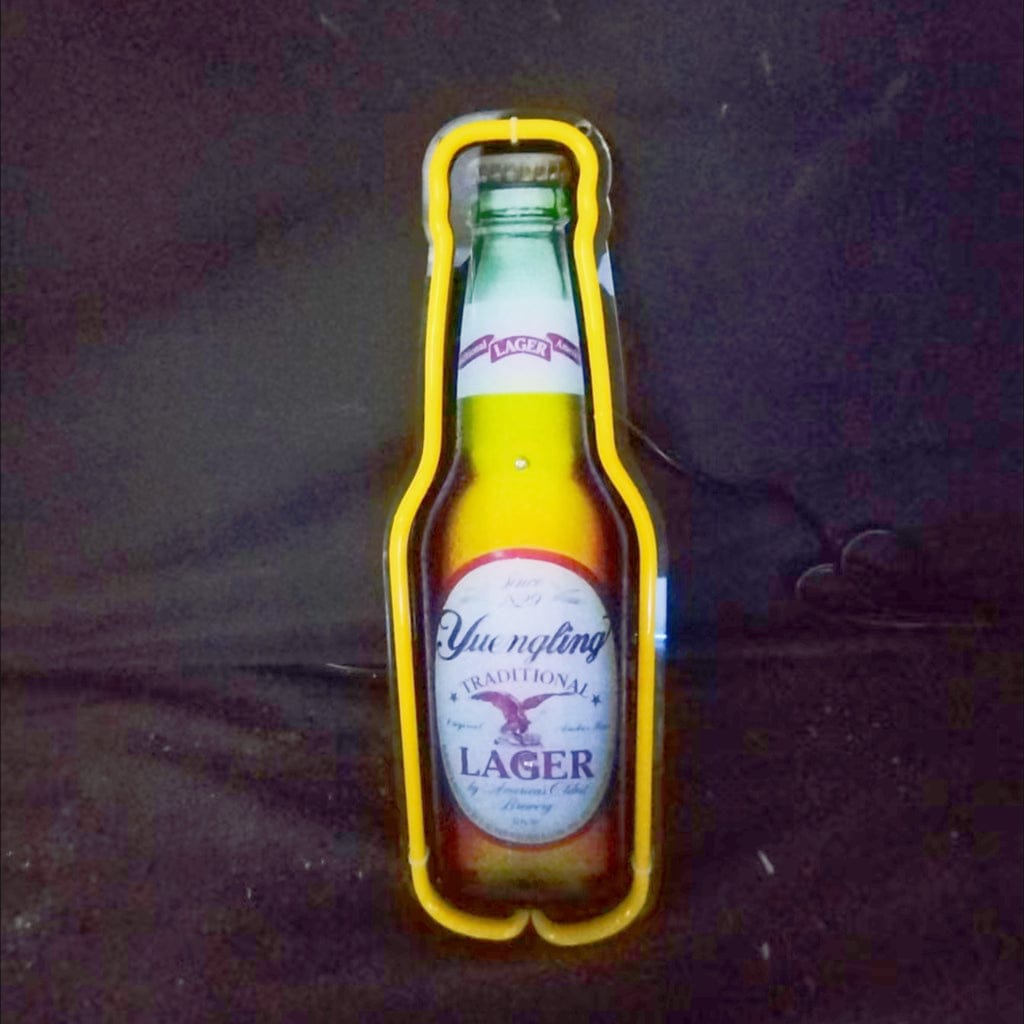 Neon Signs Land Neon Signs Yuengling Lager Bottle Neon Sign Light