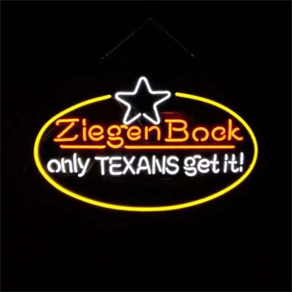 Neon Signs Land Neon Signs Ziegen Bock Only Texans Get it Neon Light Sign