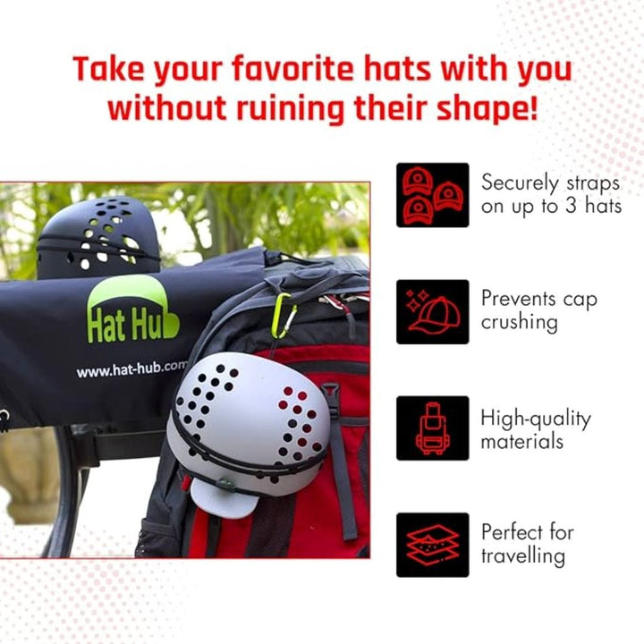 No Errors Sports Accessory Hat Hub - Black