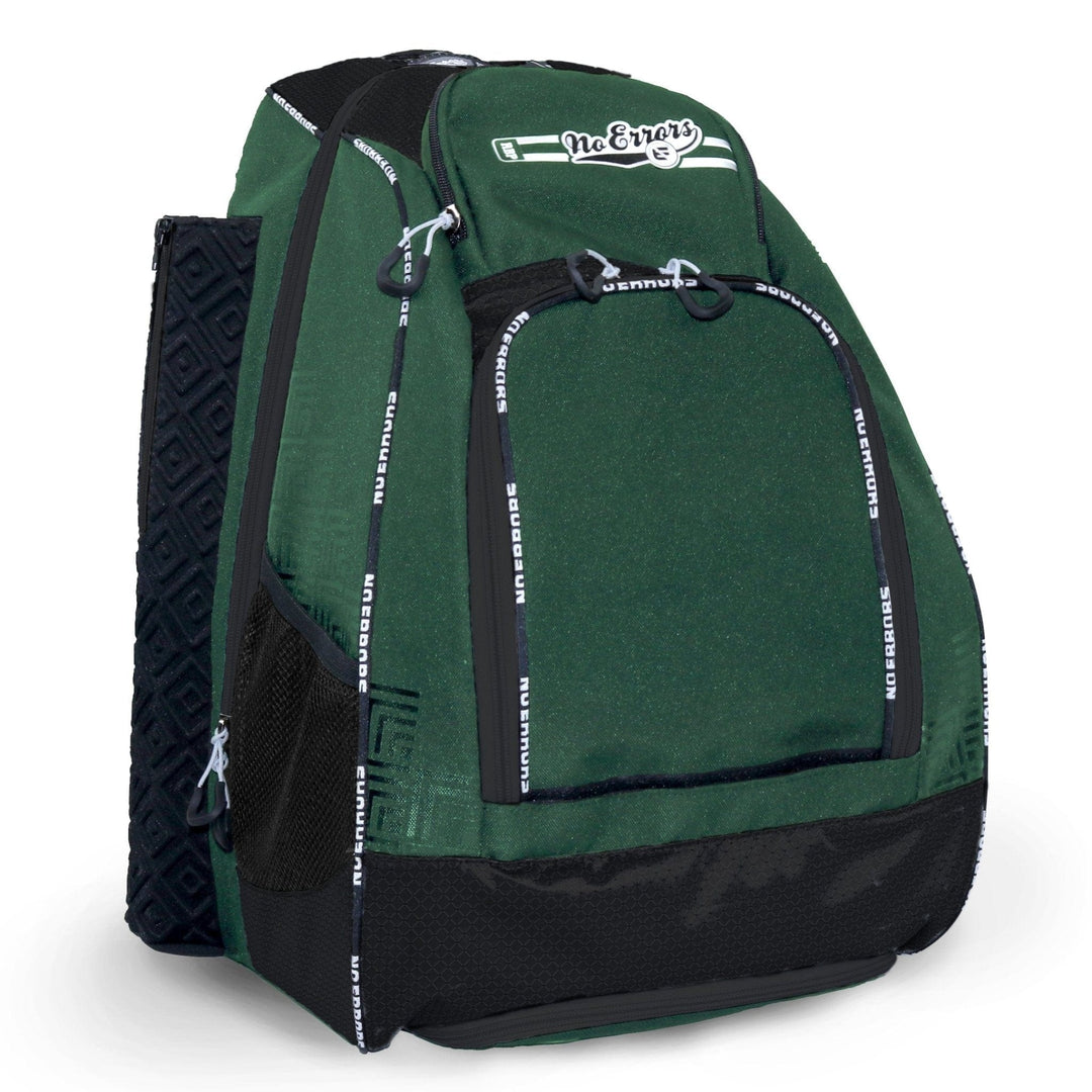 No Errors Sports Backpacks Green RBP Baseball and Softball Backpack Bags