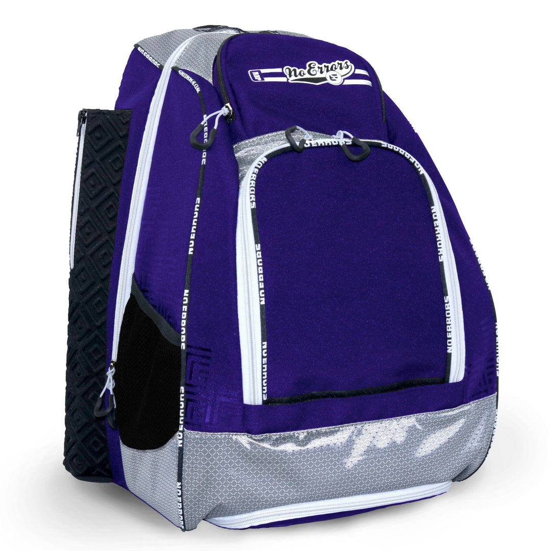 No Errors Sports Backpacks Purple RBP Baseball and Softball Backpack Bags