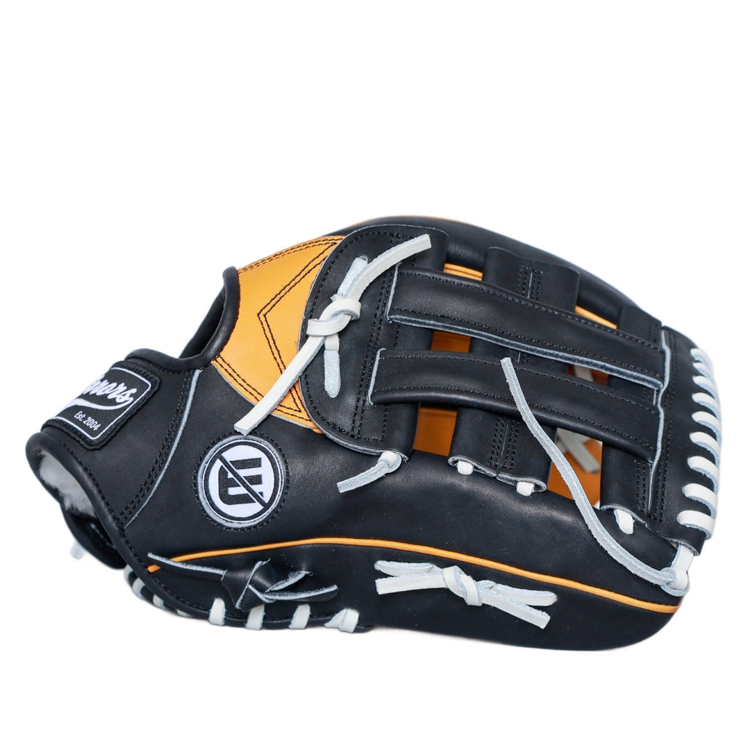 No Errors Sports Baseball Glove NO E HWEB DWC FIELDERS GLOVE