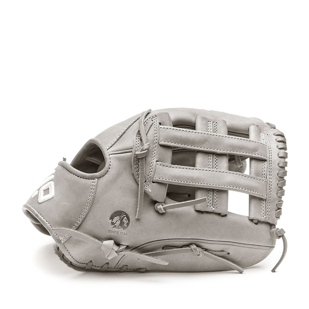 Nokona American Ball Gloves Baseball & Softball Gloves A-1275-Gray 12.75" Outfield - AmericanKIP™ Series | Nokona