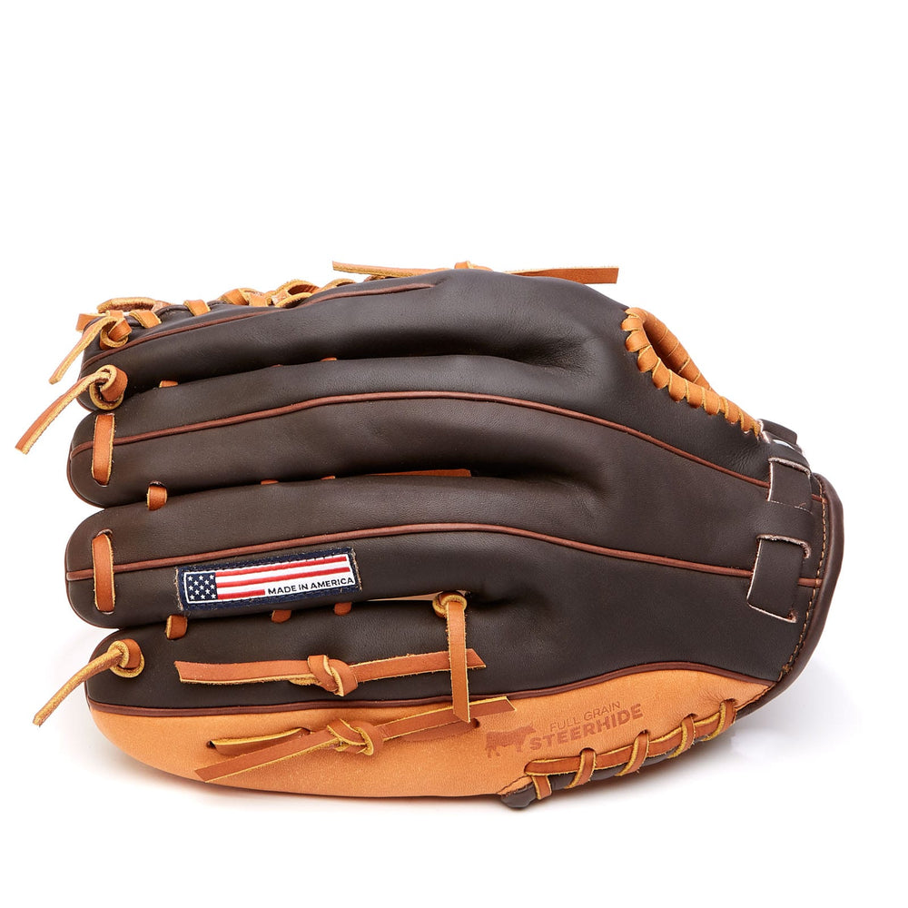 Nokona American Ball Gloves Baseball & Softball Gloves S-7T 12.5" Full Trap Outfield - Alpha Series | Nokona