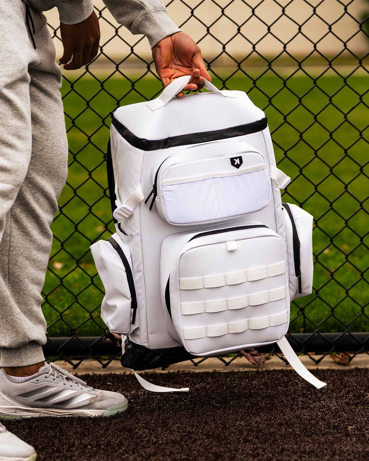 Pitchers Only Bag Shove Day Bag - White