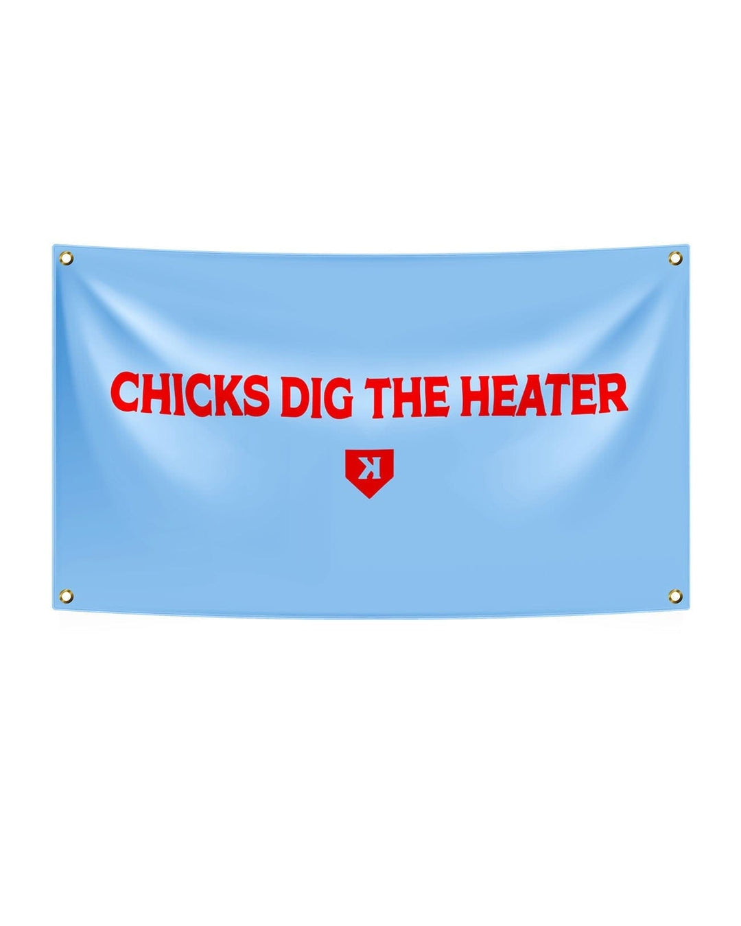 Pitchers Only Flag Chicks Dig the Heater Flag