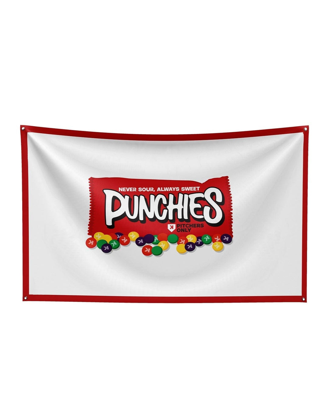 Pitchers Only Flag Punchies Flag